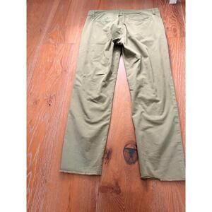 Frank & Eileen Green Cotton Casual Pants Relaxed Fit Comfortable Size 4